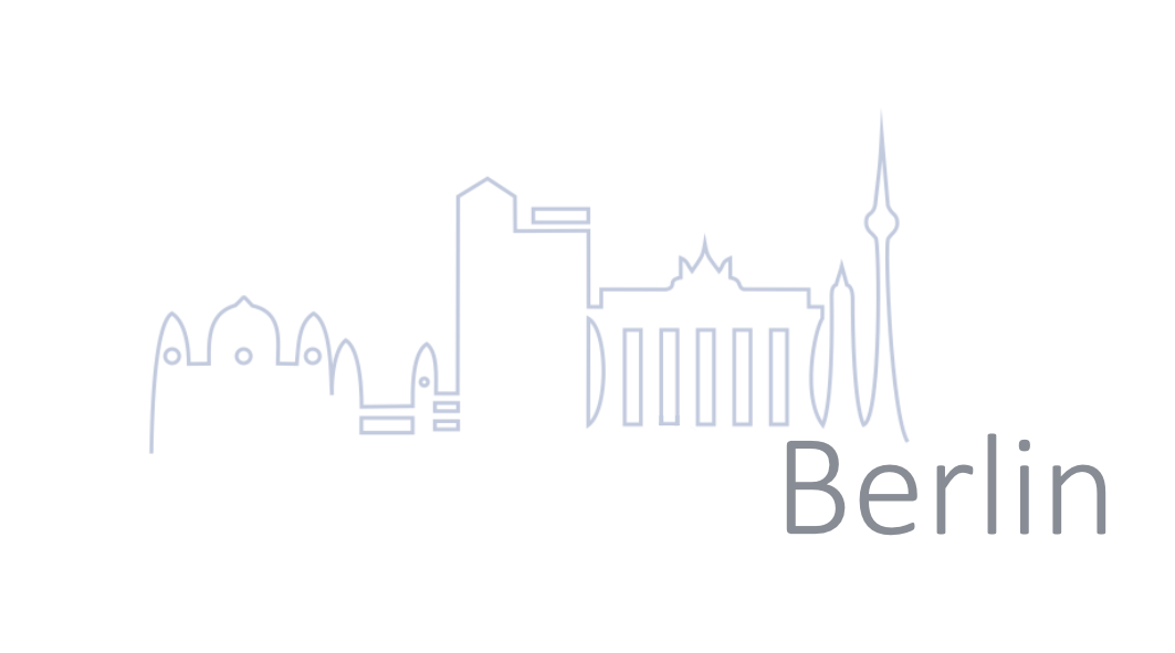 Berlin with text Berlin Trade Fair