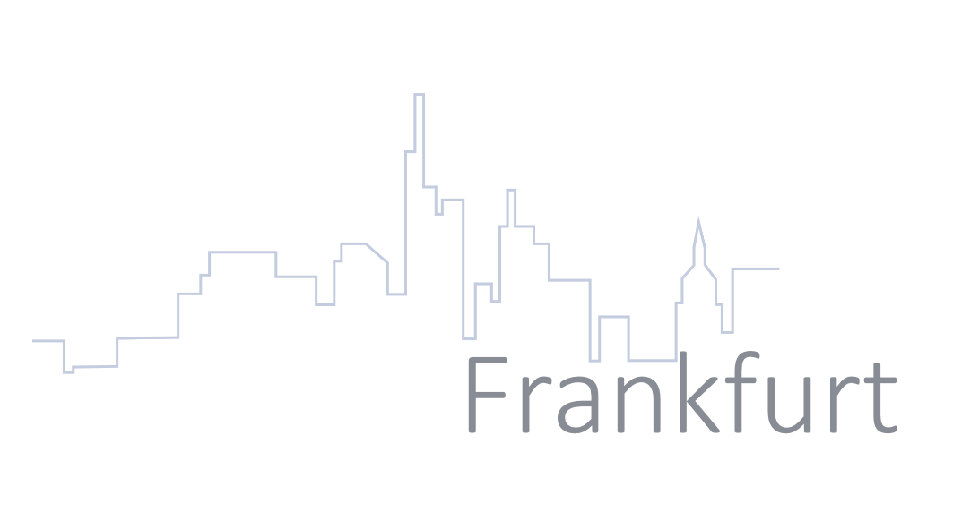 Frankfurt with text Frankfurt Fair