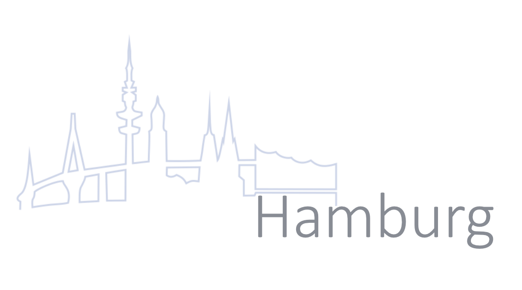 Hamburg with text Messe Hamburg Location